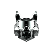 1+1 자이언트블락 자동차 방향제 새차선물 명품 석고 송풍구 울프 불독 디퓨저, 로즈골드, 블랙체리