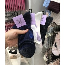 [이라운드몰]안나수이 코스메 패턴 여성용 숏 양말 3 colors
