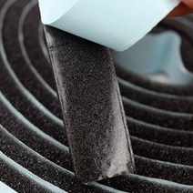 아파트 현관문 외풍차단 스펀지 창문 창틀 샷시 틈새 바람막이 우레탄 1개입