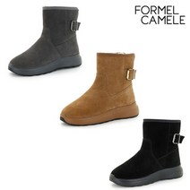 포멜카멜레 [포멜카멜레]소가죽어그부츠4.5CM 3종택1 FIY1F1SW018