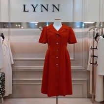 린 린 카라넥 단추 원피스 LGOPKH9300