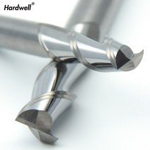 HRC55 2 플루트 솔리드 카바이드 밀링 커터 알루미늄 CNC 공구 플랫 엔드 밀 라우터 비트 개, [10] 4dx12x4Dx50L