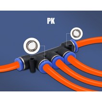 에어컨드레인호스 에어컨주름관 에어컨배관커버 공압 피팅 pypupvpe 수도관 및 파이프, 박, 4