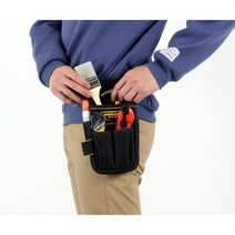 미술 공예 건축현장 15단 공구힙쌕 툴벨트추천 공구집, 블랙