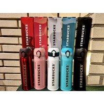 스타벅스 마카롱 원터치 보온병 550ml, 화이트