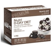 뉴트리디데이 다이어트 쿠키앤크림 체중조절 쉐이크, 25g, 28개입
