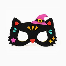 아동 할로윈파티 EVA 안경 반가면 만들기 (고양이) 658725EA