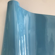 수전사필름 자동차 랩핑지 10/20/30/40/50X152CM 광택 레드 비닐 필름 스티커 자동차 랩 호일 데칼 오토바, 08 Light Blue_01 10cm x 152cm