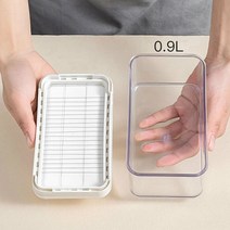 버터 스토리지 박스 강판 접선 빠른 절단 신선한 유지 치즈 케이스 주방 가제 DIY 버터 치즈 강판 슬라이서, 하나, 이탈리아
