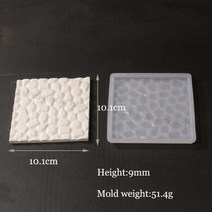 콘트 벽 벽돌 실리콘 몰드 벽 타일 시멘트 석고 코스터 몰드 벽 벽돌 홈 데코레이션, 02