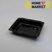 반찬용기/과일포자용기/샐러드포장용기 IP-212 검정 600개 / 뚜껑별도