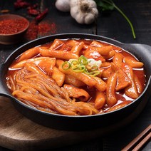 옥이네 떡볶이 쫄볶이 밀떡 밀키트, 떡볶이 순한맛, 1팩, 340g