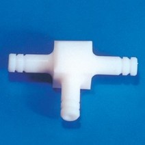 PTFE 테프론 T자형 연결관 C20-450-301 PTFE T-Type Connector, 1) PTFE T-type Connector id2mm od4.5mm