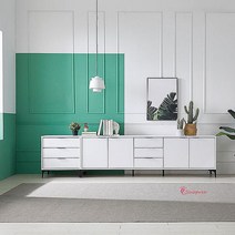 엠제이서랍장 3단 2700 선반 협탁 테라 수납장 거실장 TV장 TV다이efg431, SPRg_멀바우