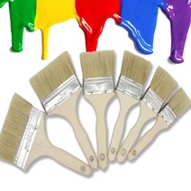 페인트붓 도장용품 부자재 페인트롤러 브러쉬 수성, D772 페인트다용도브러쉬(5인치)