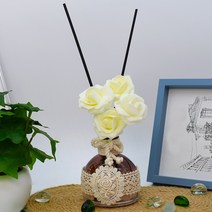 마리포사 핑크솔트 디퓨저 핸드메이드 클래식 장미 인테리어디퓨저 150ml, 라벤더, 1개