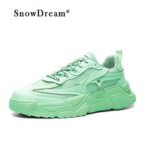 SnowDream 초경량 런닝화 키높이 신발 남성용 스니커즈 feitu-865