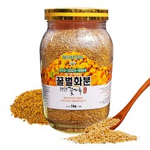 국산 벌화분 꿀화분 비폴렌 1kg, 단품