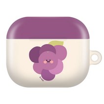 유니온바이닐 에어팟 프로 하드 케이스, 브런치 포도, 에어팟프로
