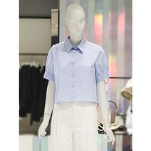 ab.f.z [ab.f.z] 백플리츠반팔블라우스 (AAX2HB47E)