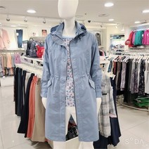 크로커다일레이디 SH02 후드롱사파리야상 CL0MJP701