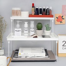 멀티랙 접이식 다용도 주방 싱크대 폴딩 선반 거치대 데스크테리어 책상정리, S