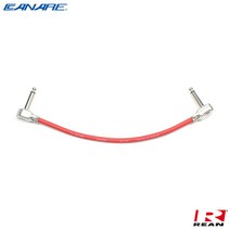 카나레 L-2T2S 커스텀 패치 케이블 / Right Angle 빨강색 (CRP-RED), 65cm
