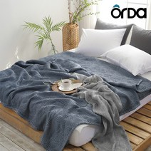 앳홈 마르 풍기인견 3중직 워싱 스프레드 S, 화이트