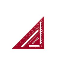 카프로 Kapro - 446산화 코팅 7인치 래프터스퀘어 라프터 스피드스퀘어 눈금자 목공, Kapro - 446