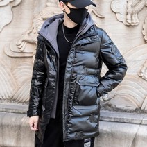 DFMEI 남자 하프 기장 경량 패딩 점퍼