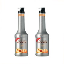 모닌 피치 퓨레 스무디 1000ml 2개세트, 2개