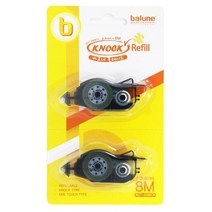 바르네 노크식 풀테이프 리필 BGT-2088R 8.4mmx8M사무 오피스 칼 가위 테이프 풀 목공품 접착제 본드 순간접착제, 상세페이지 참조