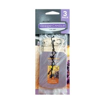 카자 3팩 차량용 자동차 종이 방향제, 카자3P 레몬라벤더