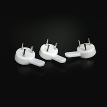 힘찬쇼핑_ 벽 손상을 최소화 하여 손쉽게 박을 수 있는 옷걸이 액자 소품 벽시계 등 인테리어 활용 5P 소 중 대 특대 별형