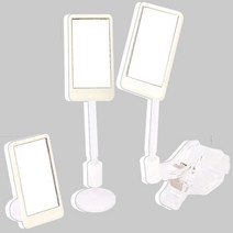매장용 집게 미니거울 접착식 매장 부착식 화장대, 제품선택, 집게형