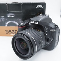 18-55mm 렌즈가 장착된 니콘 d5300 dslr 카메라