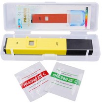 디지털 PH 측정기 포켓 펜 물 테스트 PH-009 시험기 IA 0.0-14.0pH 수족관 수영장 30%, 없음