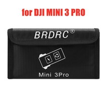 DJI 매빅 미니 1/2/SE/미니 3프로 드론 배터리 케이스 용 안전 보관 가방 방폭형 액세서리 가성비 좋은 172019, large black 2