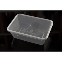 사각내열용기 T-750A투명/일회용 포장용기 사각 다용도 전자레인지용, SK750투명(T750A투명 대체품)