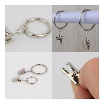 커튼링 집게 세트 소 8P 커튼부자재 커텐부품, 대 6P