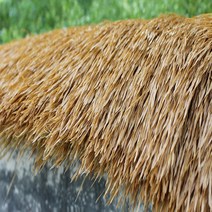 볏짚 동남아 인테리어 플라스틱 초가 지붕 인조 볏집 유기 초가 50cmX50cm 10세트, M오래된볏짚1