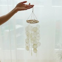 라탄 자개 썬캐쳐 모빌 만들기 DIY [인테리어 선캐쳐 썬캐처 재료 조개 발리 소품 키트], 썬캐쳐자개모빌만들기(+2000)