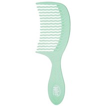 디탱글링 콤 브러시 WetBrush Go Green Detangling Comb Tea Tree, 1팩