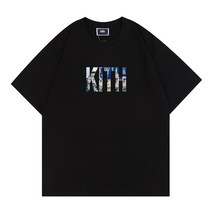 마피아 운동 스트릿댄스 십자가 복싱 방송댄스복 크로우즈 kith 반팔 티 셔츠 반팔티 2XL 얇은
