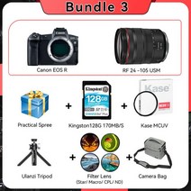 캐논 EOS R 미러리스 전문 풀 프레임 디지털 Dslr 카메라 4K UHD 2160p RF24-105mm F4-7.1 DIGIC 8 이미지, 20 Bundle 3