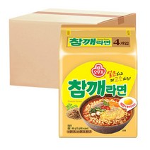 참깨라면 멀티팩 (115gx4입) 8개(1박스) /유통기한임박 30 / 5월 20일까지