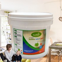 선샤인 천연페인트(2리터), 아이보리+작업도구, 2l, 1개