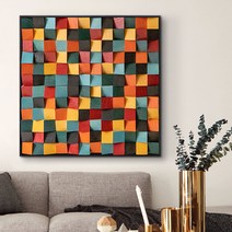 Acoustic 룸튜닝 흡음 인테리어 팝필터 음향 Fuser, 우드 62x62cm