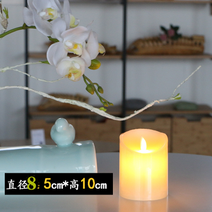 케이크캔들 usb충전 led전자 양초 램프흔들리는 복사 리얼모조 결혼식 고백 로맨틱 술집 인테리어 안내등, T16-충전 눈물흘리는 7.5*20cm