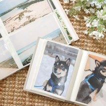 1단 콜렉트북 콜북 포카 포토카드 보관함 내아이사진정리법 남자친구2주년선물 4x6, 핑크